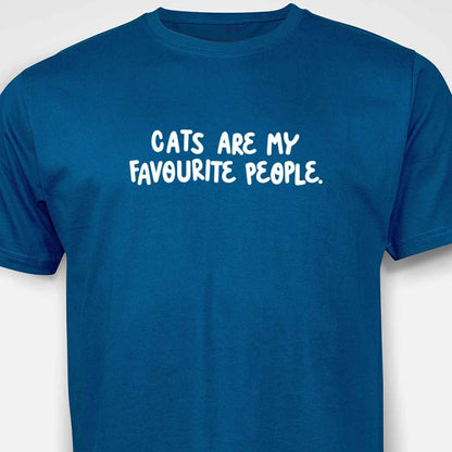 Cats Are My Favourite People T-SHIRT