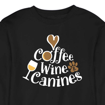 Coffee, Wine & Canines - CREWNECK (Unisex)
