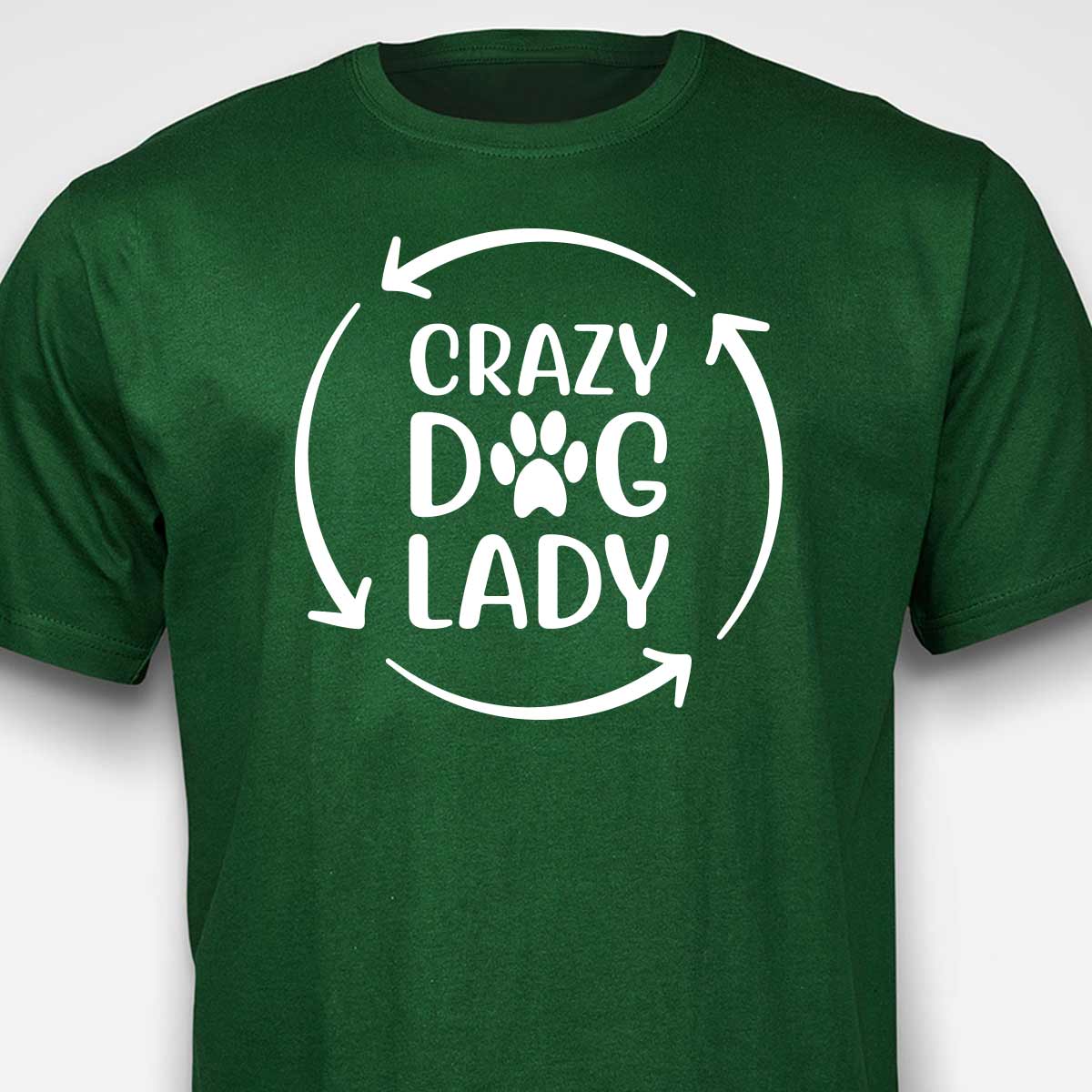 Crazy Dog Lady T-SHIRT