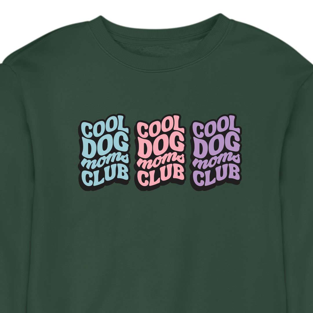COOL DOG MOM CLUB 3 - CREWNECK (Unisex)