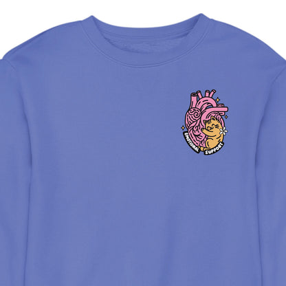 Emotional Support Cat - CREWNECK (Unisex)