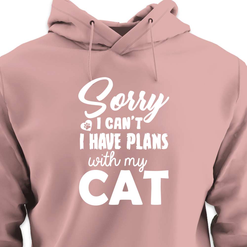 Sorry, I Have Plans With My Cat - HOODIE (Unisex)