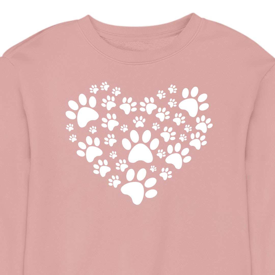 Heart Filled With Paws - CREWNECK (Unisex)