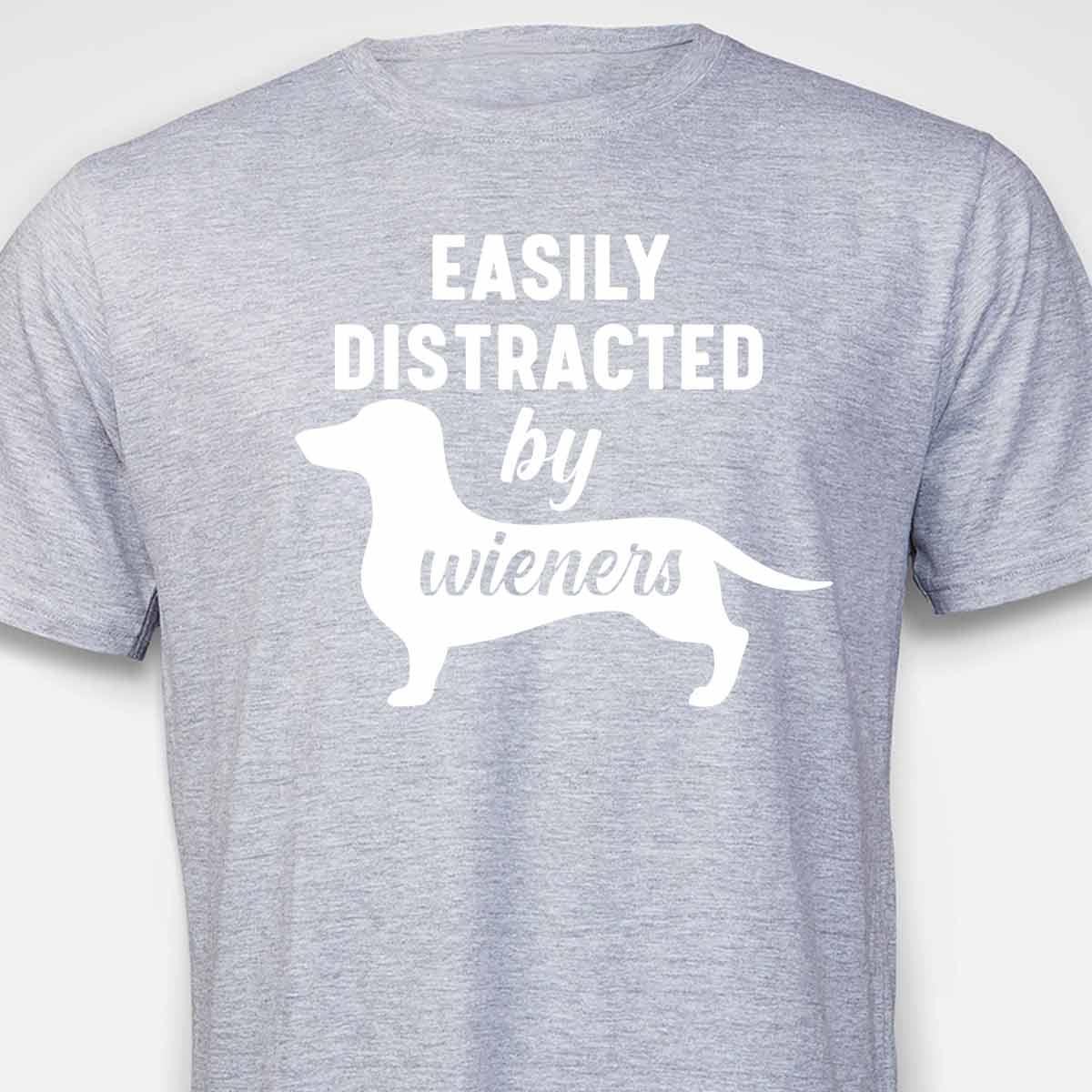 Easily Distracted By Wieners T-SHIRT