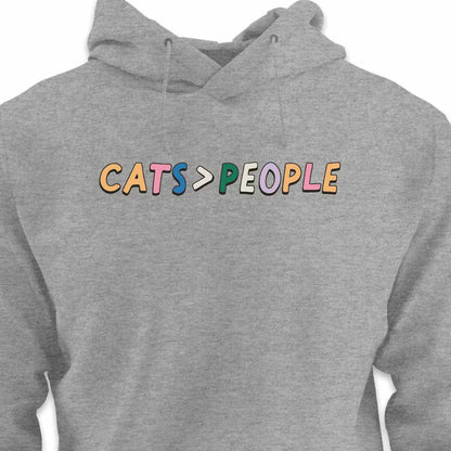 Cats > People - HOODIE (Unisex)