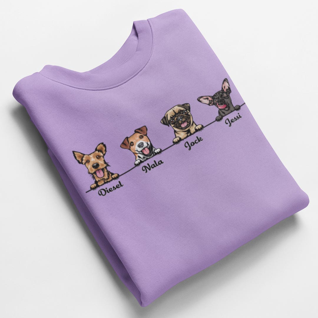 Illustrated Pets CREWNECK (Unisex)