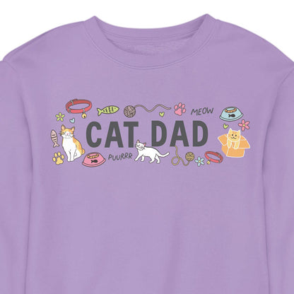 Cat Dad - CREWNECK (Unisex)