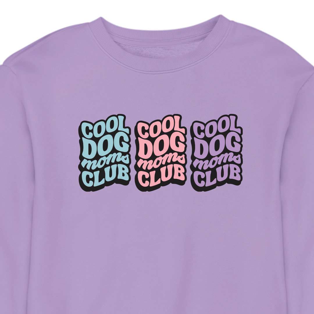 COOL DOG MOM CLUB 3 - CREWNECK (Unisex)