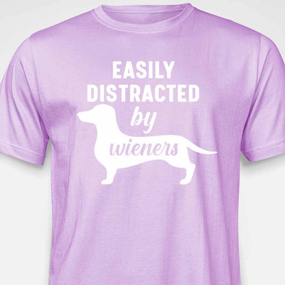 Easily Distracted By Wieners T-SHIRT