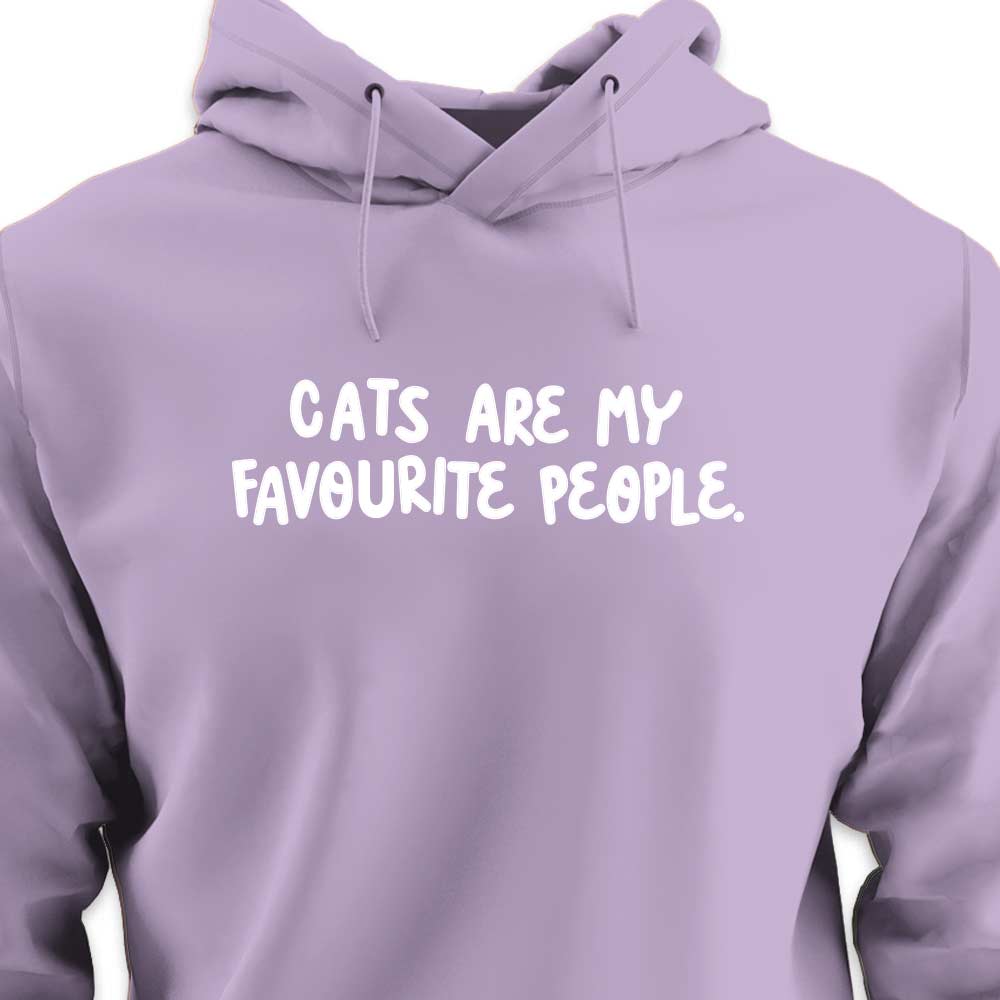 Cats Are My Favourite People  - HOODIE (Unisex)