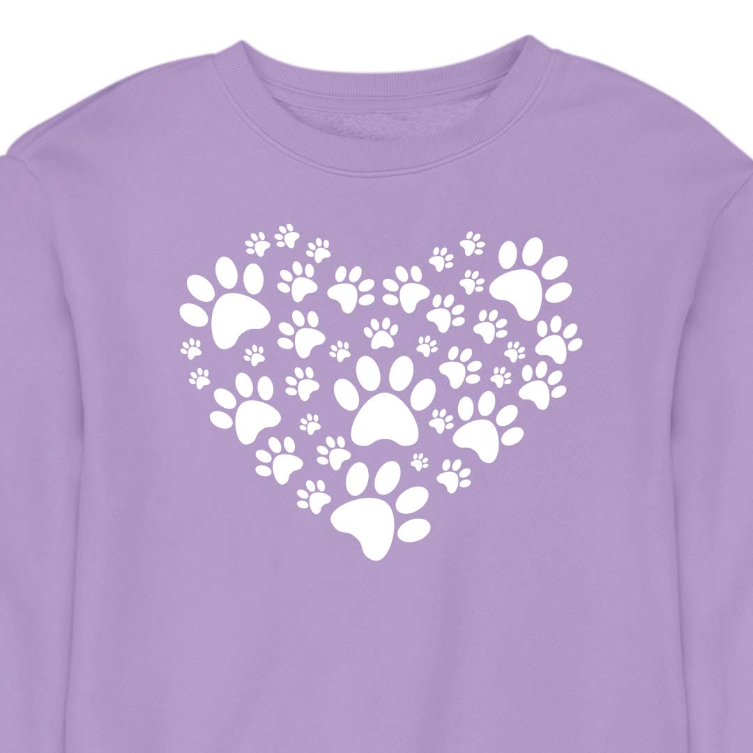 Heart Filled With Paws - CREWNECK (Unisex)