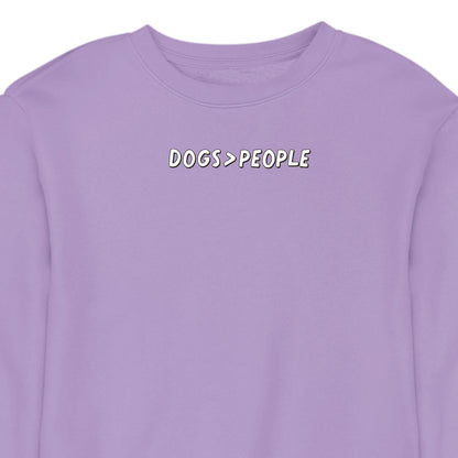Dogs > People - CREWNECK (Unisex)