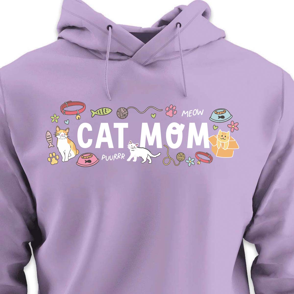 Cat Mom - HOODIE (Unisex)