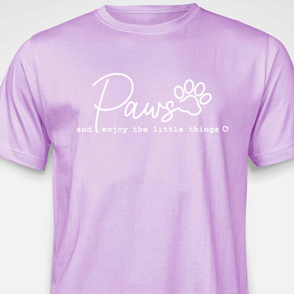 PAWS & Enjoy The Little Things T-SHIRT