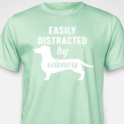 Easily Distracted By Wieners T-SHIRT
