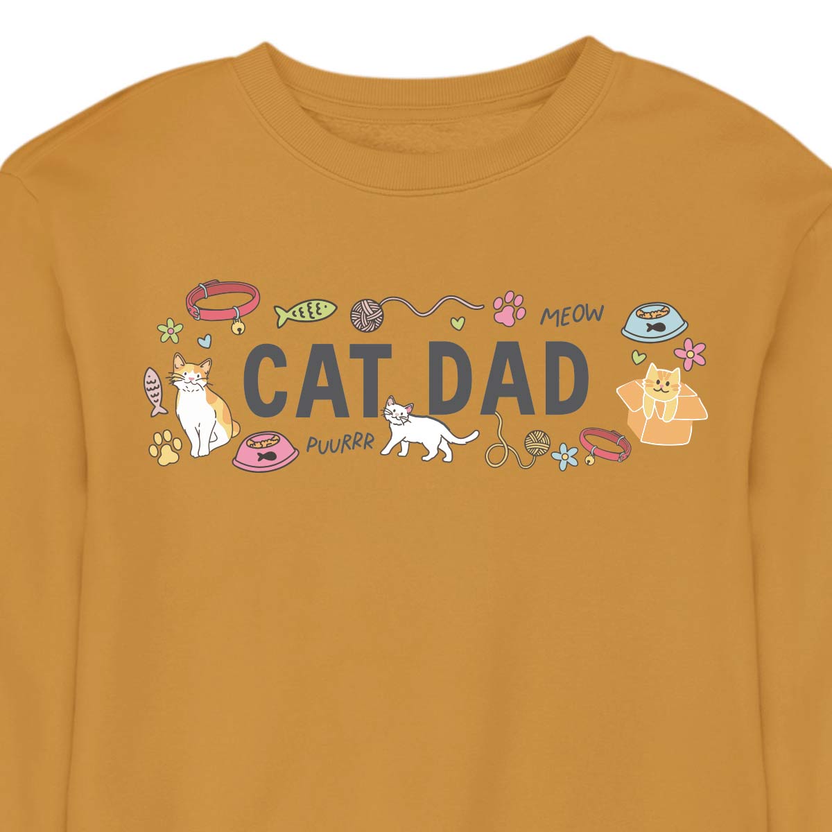 Cat Dad - CREWNECK (Unisex)