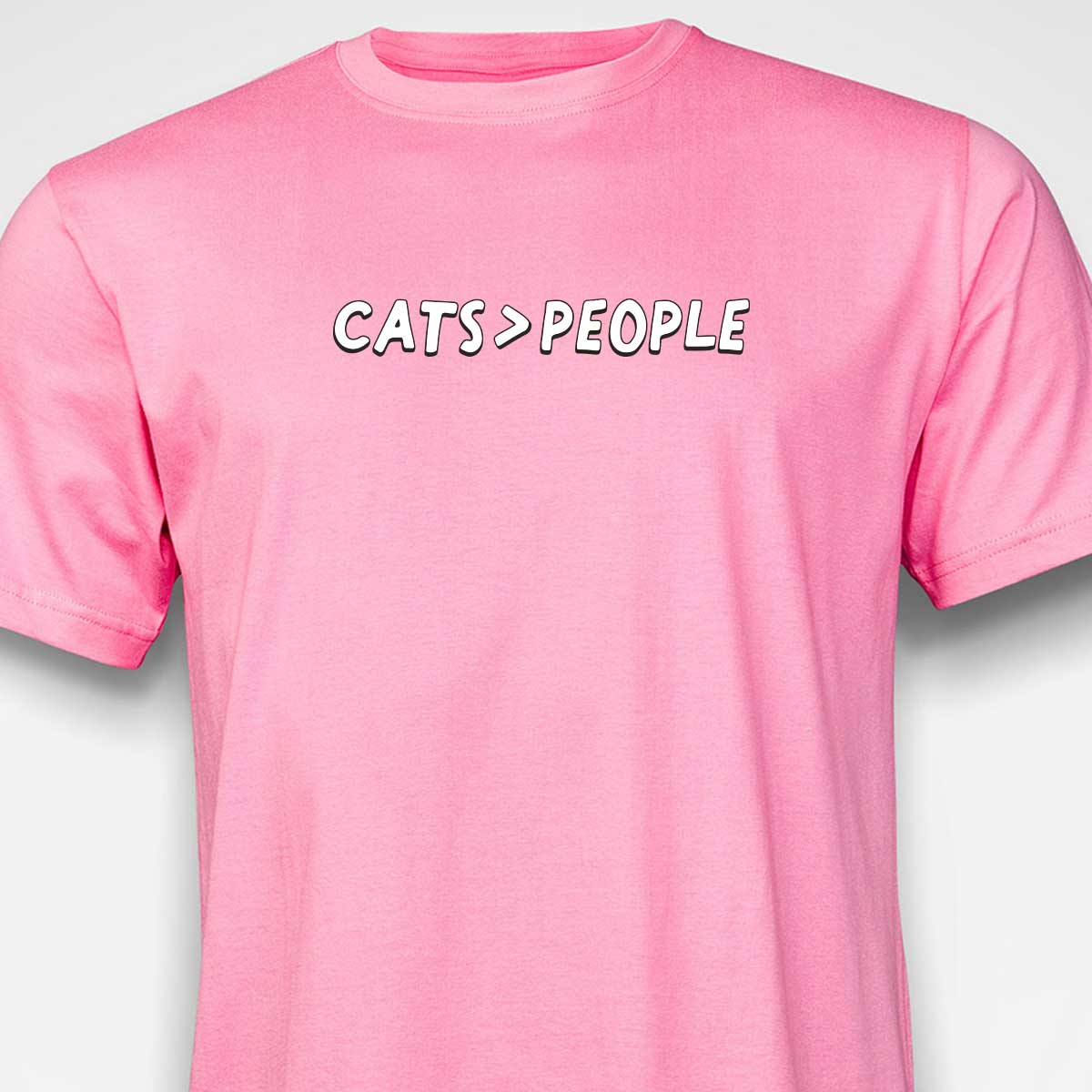 Cats > People T-SHIRT