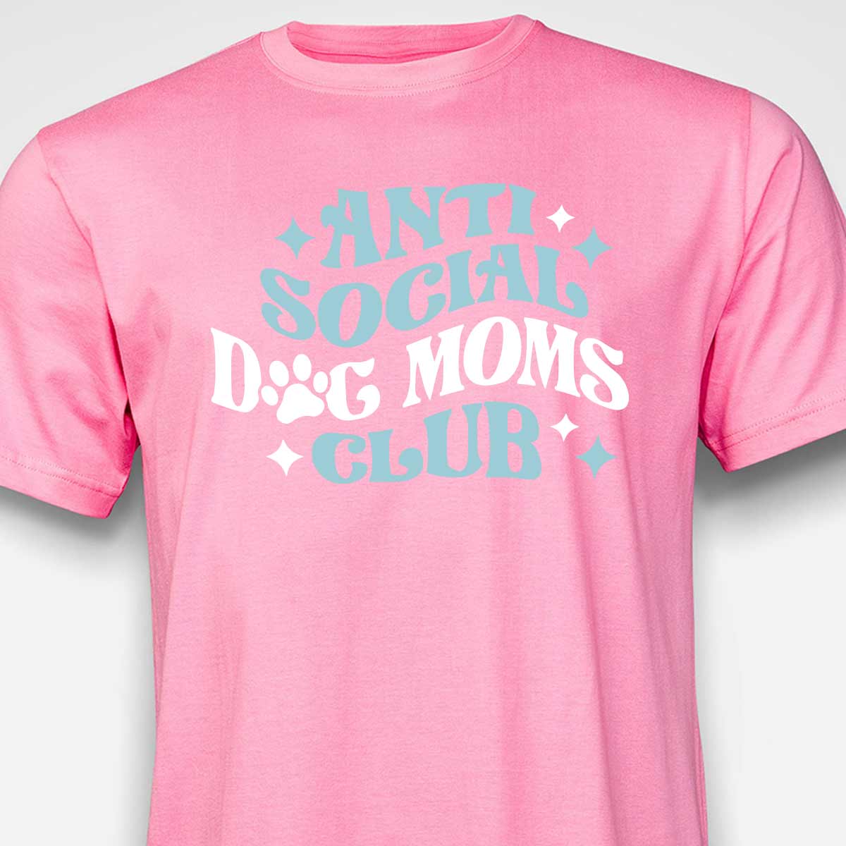 Anti Social Dog Mom's Club T-SHIRT