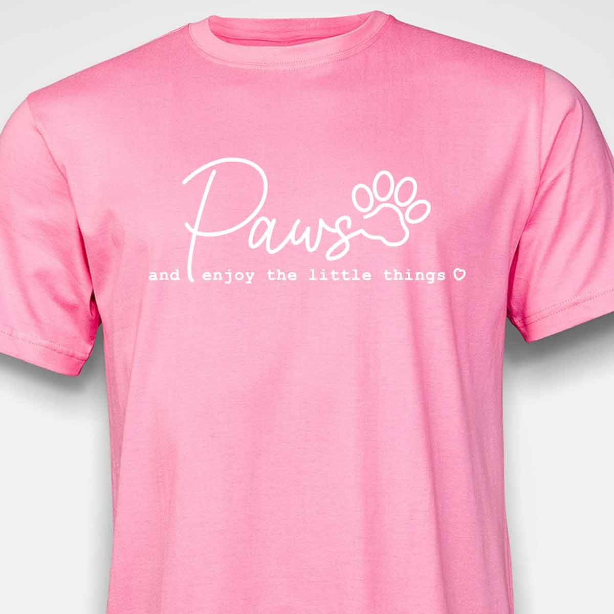 PAWS & Enjoy The Little Things T-SHIRT