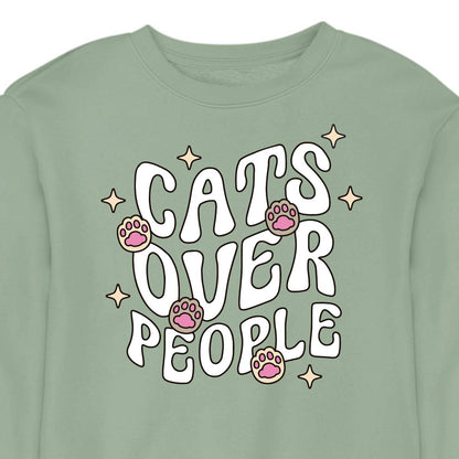 Cats Over People - CREWNECK (Unisex)
