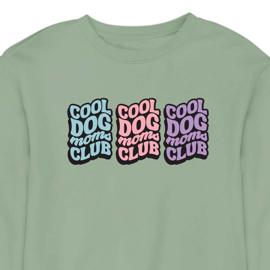 COOL DOG MOM CLUB 3 - CREWNECK (Unisex)