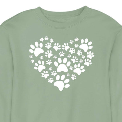 Heart Filled With Paws - CREWNECK (Unisex)
