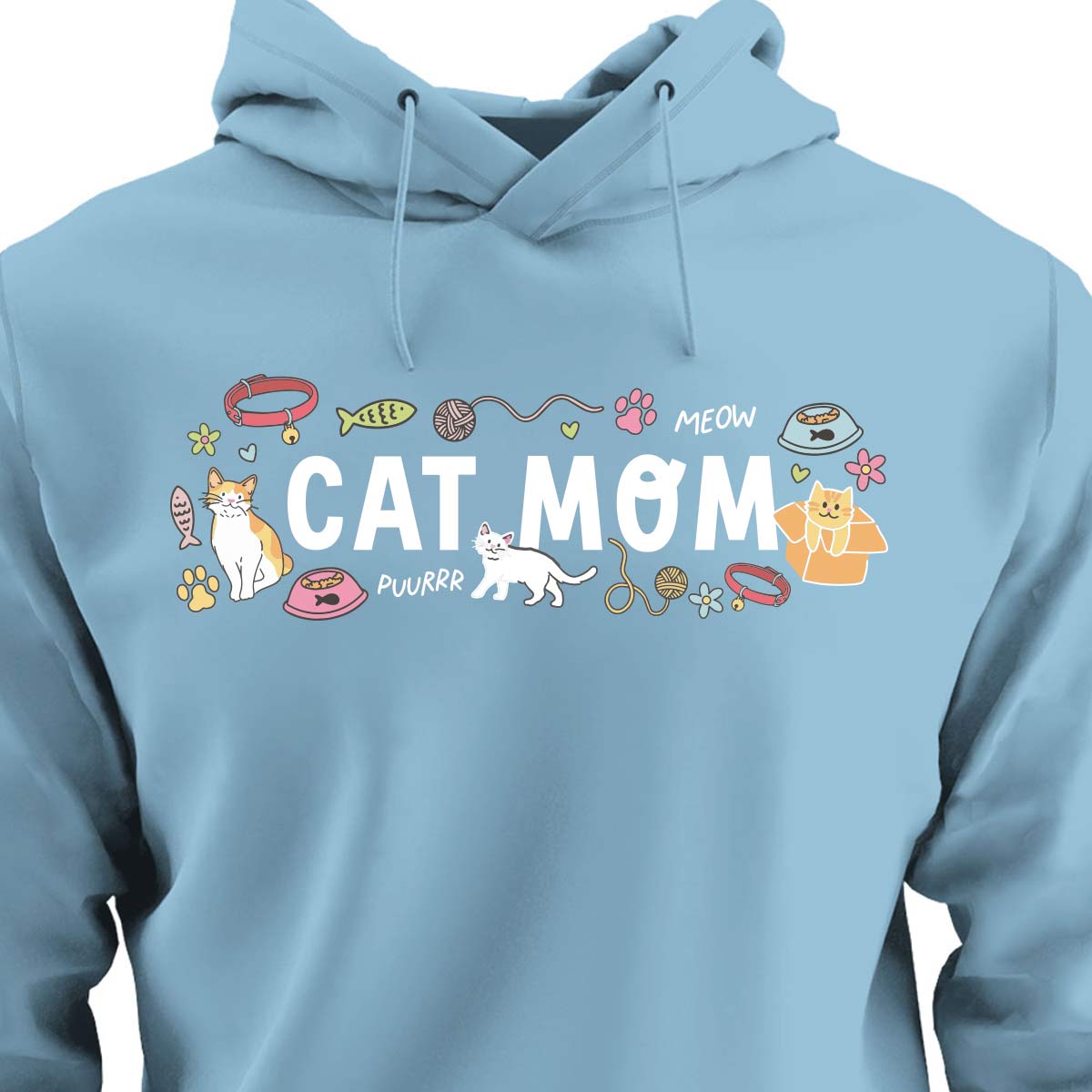 Cat Mom - HOODIE (Unisex)