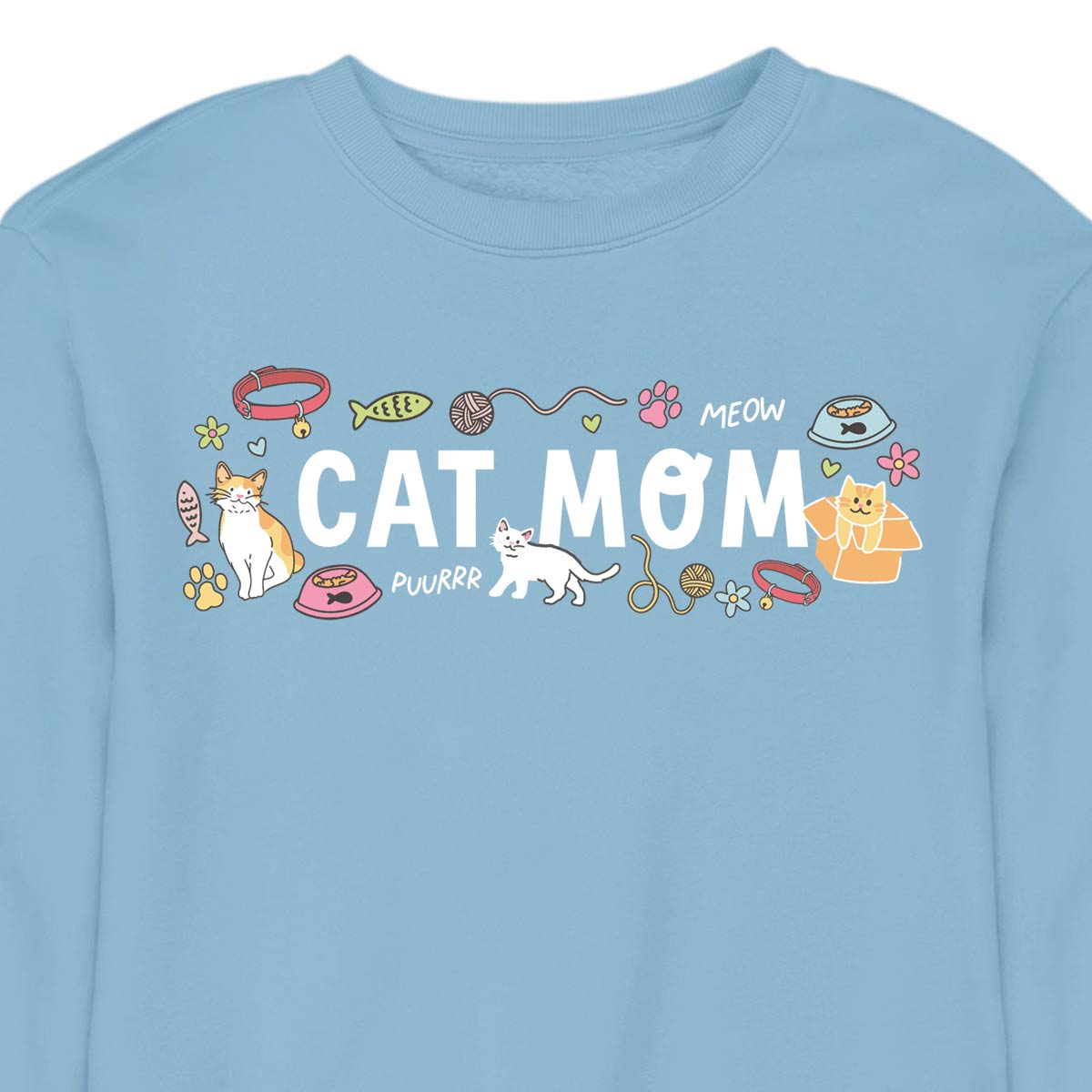 Cat Mom - CREWNECK (Unisex)