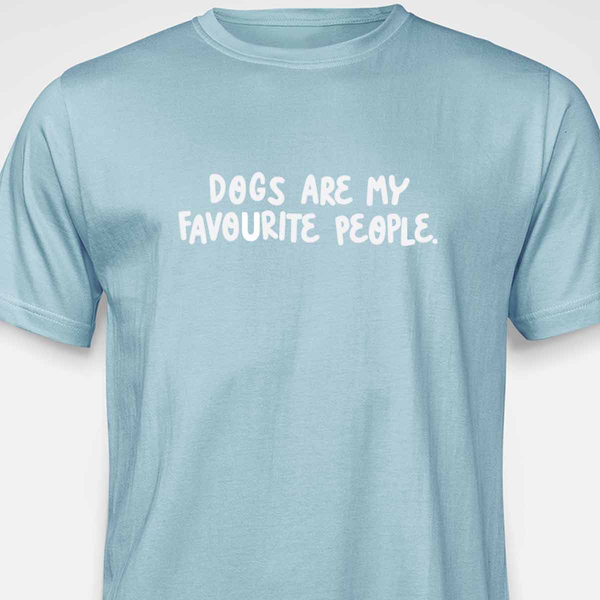 Dogs Are My Favourite People T-SHIRT