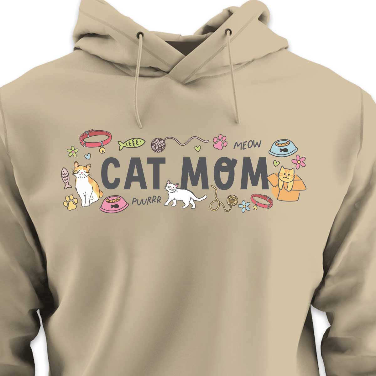 Cat Mom - HOODIE (Unisex)