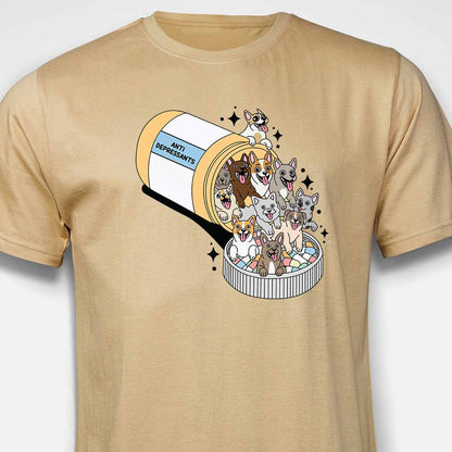 Doggie Anti Depressants  T-SHIRT
