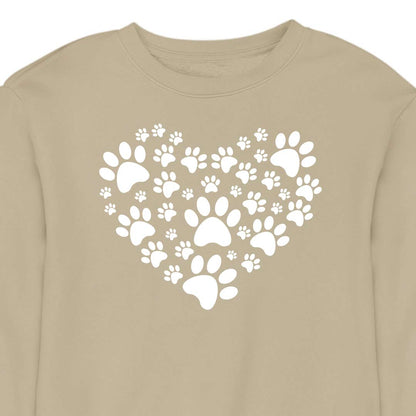 Heart Filled With Paws - CREWNECK (Unisex)
