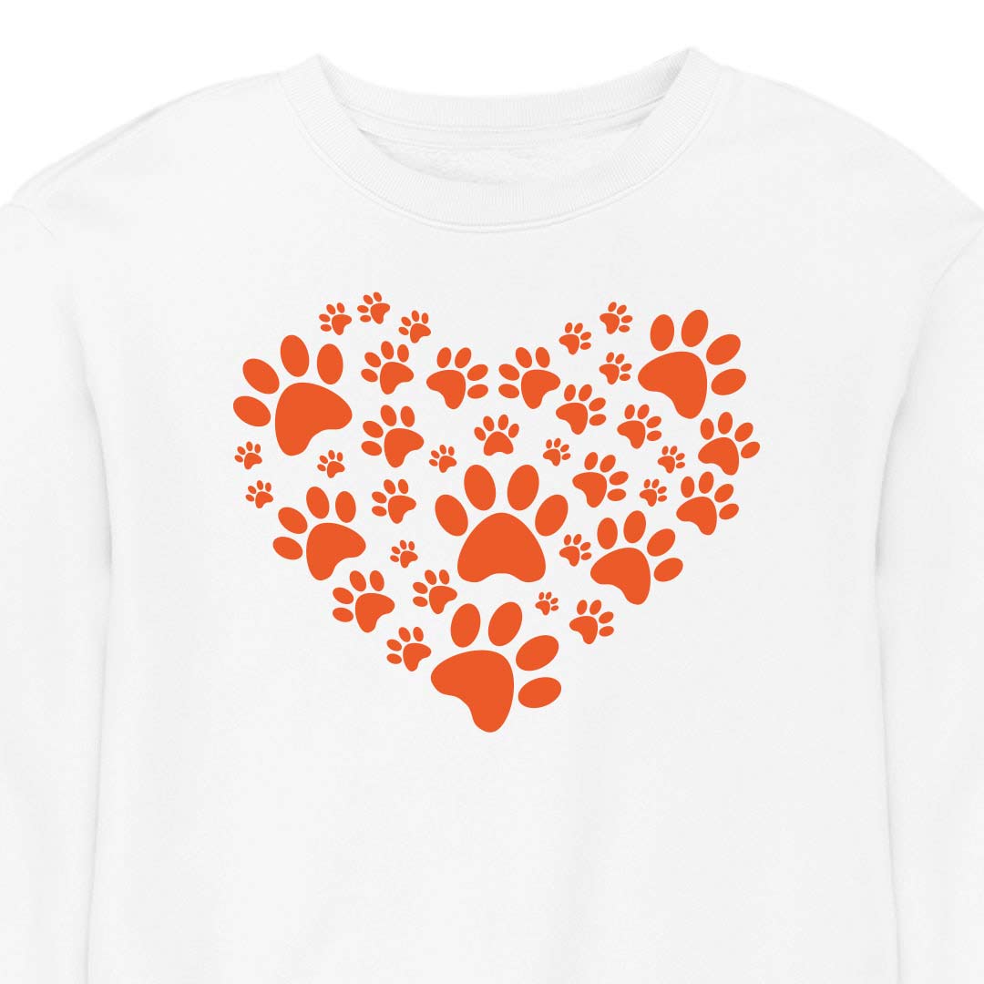 Heart Filled With Paws - CREWNECK (Unisex)
