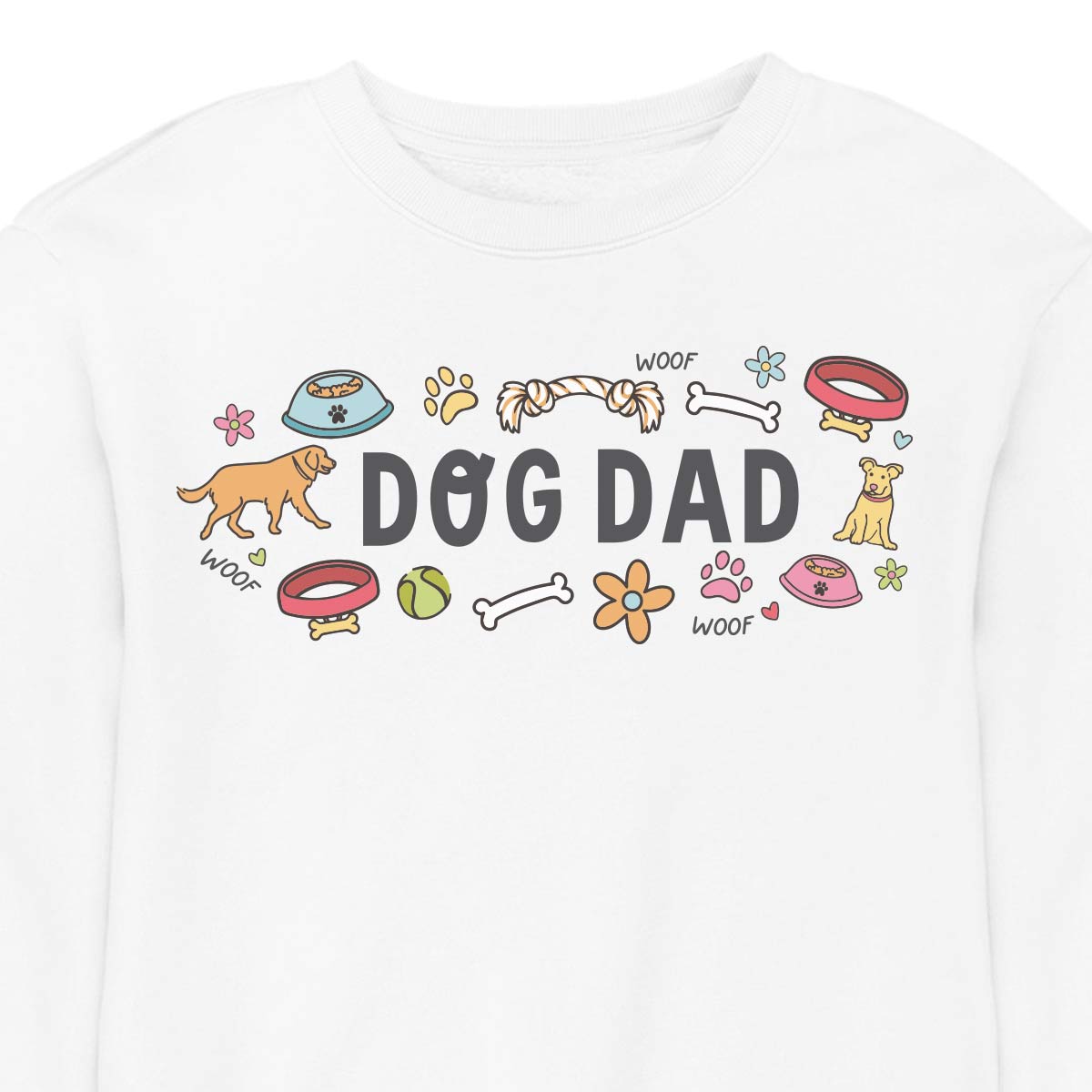 Dog Dad  -CREWNECK (Unisex)