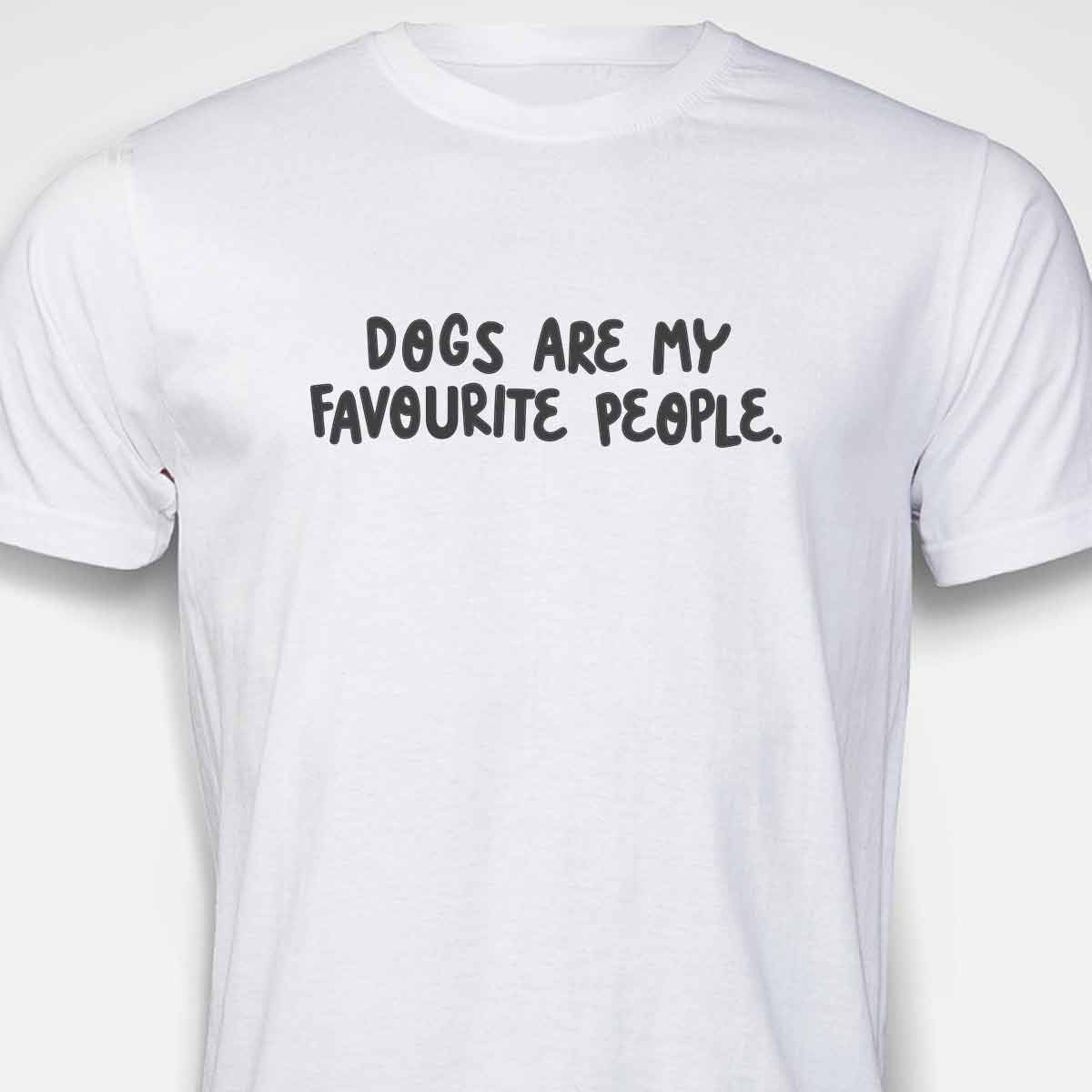 Dogs Are My Favourite People T-SHIRT