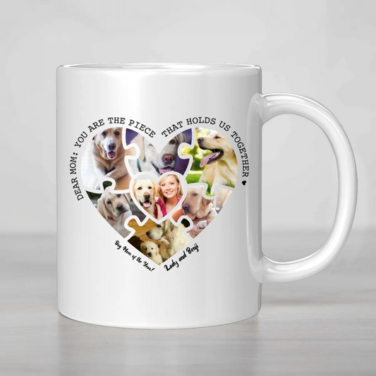 A Heartfelt Gift for Mom - The Puzzle Heart Mug