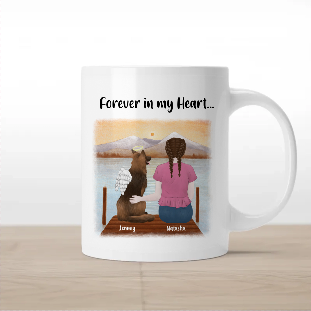 Dog Memorial Mug – A Heartfelt Tribute to A Beloved Companion