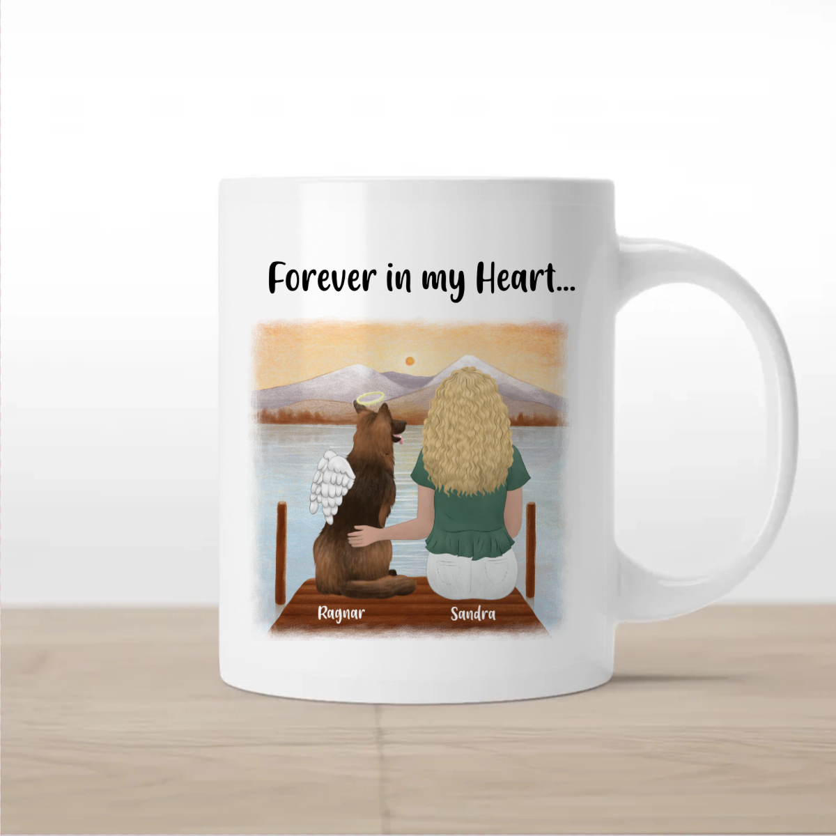 Dog Memorial Mug – A Heartfelt Tribute to A Beloved Companion