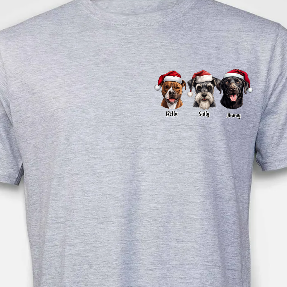 CUSTOMISABLE - Christmas Doggy Faces