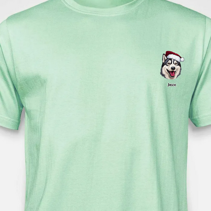 CUSTOMISABLE - Christmas Doggy Faces