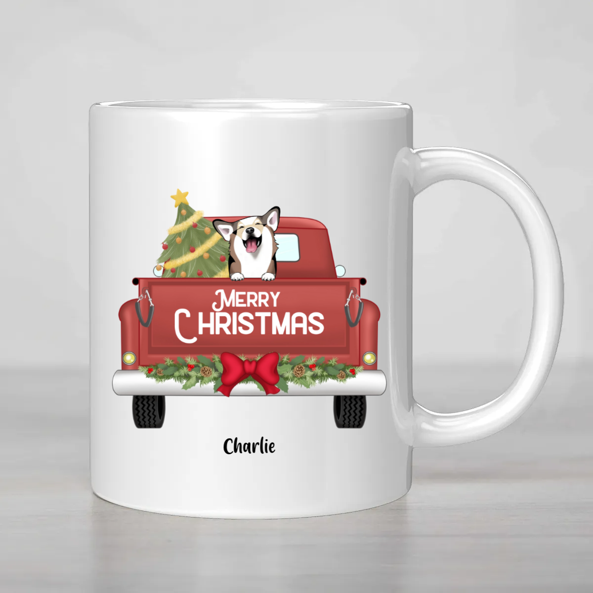 CUSTOMISABLE - Merry Christmas Dog/Cat Mug 🎄🐾