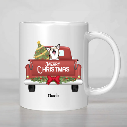 CUSTOMISABLE - Merry Christmas Dog/Cat Mug 🎄🐾