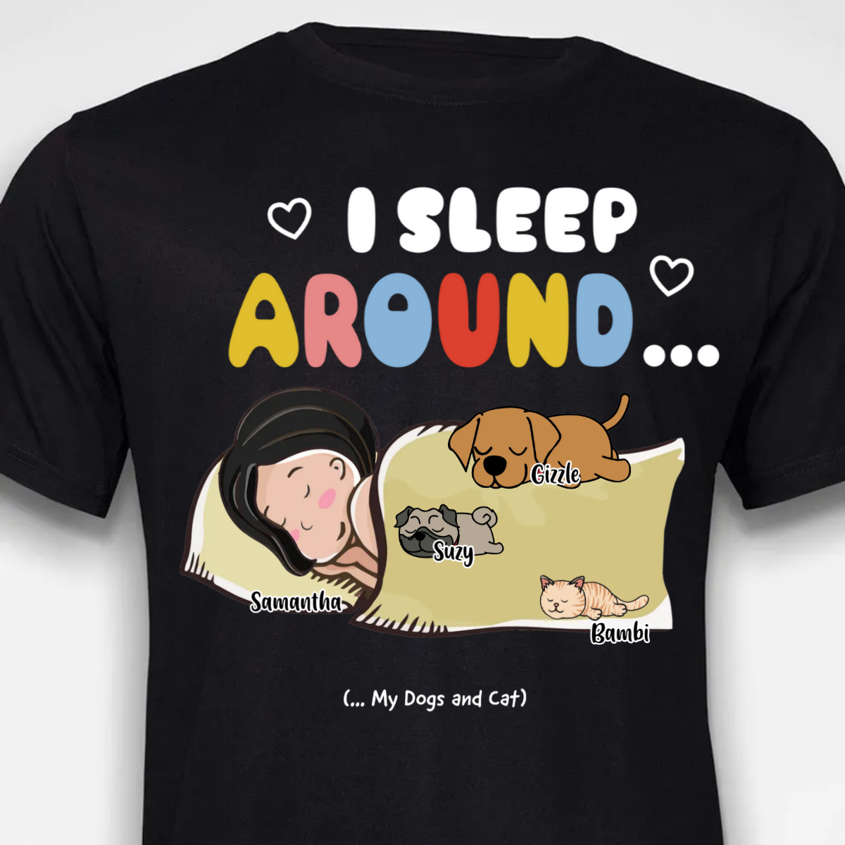 Yes, I sleep around!