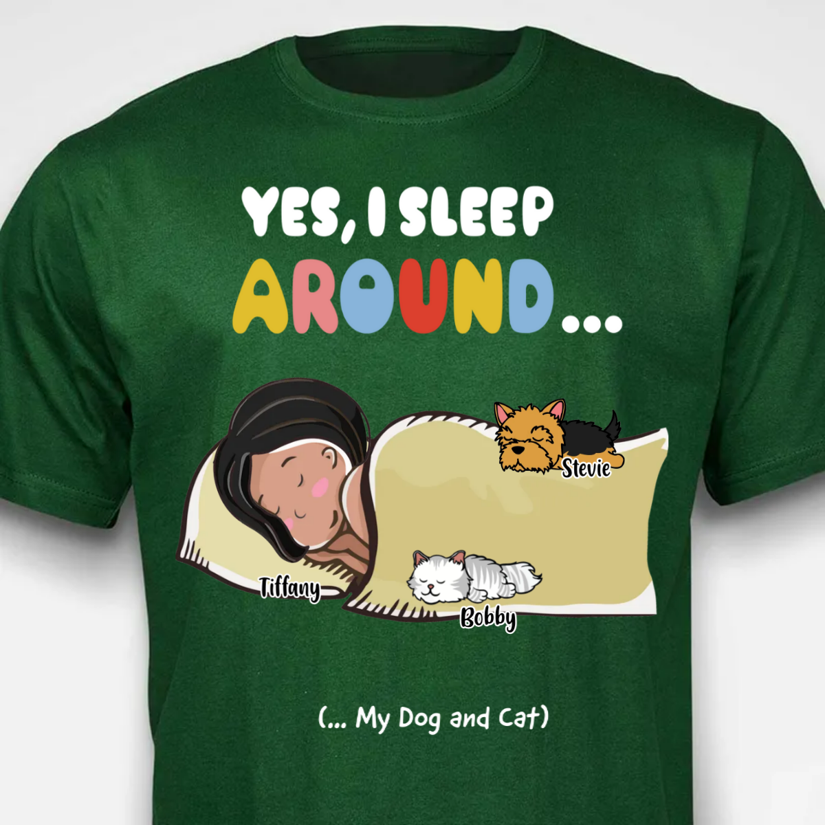 Yes, I sleep around!