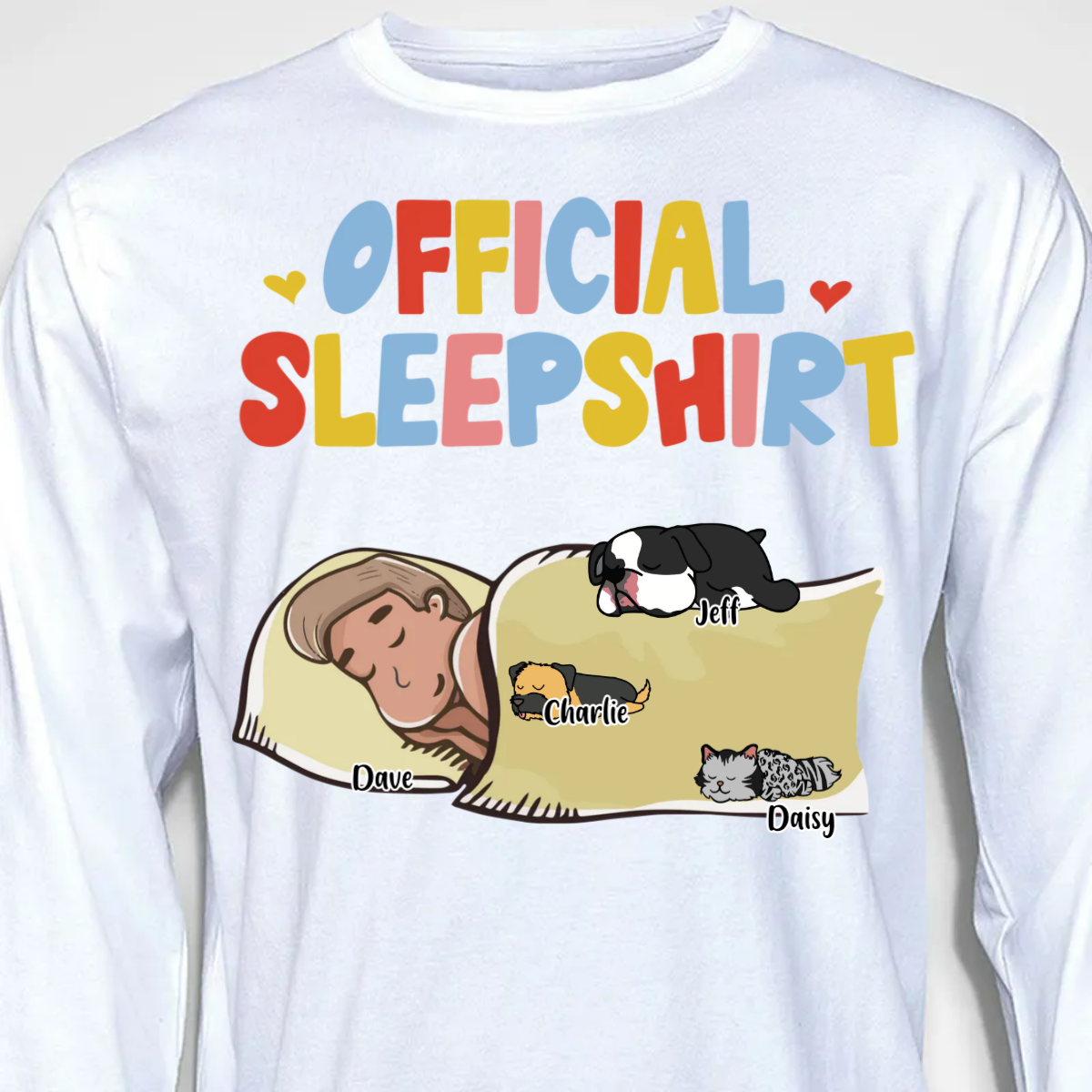 PAWJAMA Long Sleeve Shirt (Unisex)