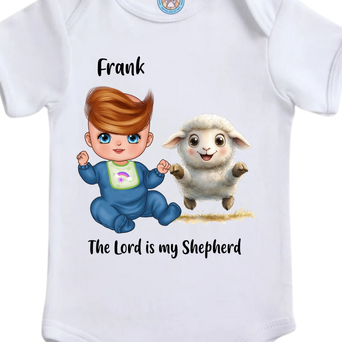The Lord is  my Shepherd Onesie