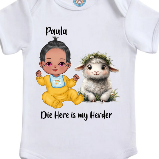 The Lord is  my Shepherd Onesie