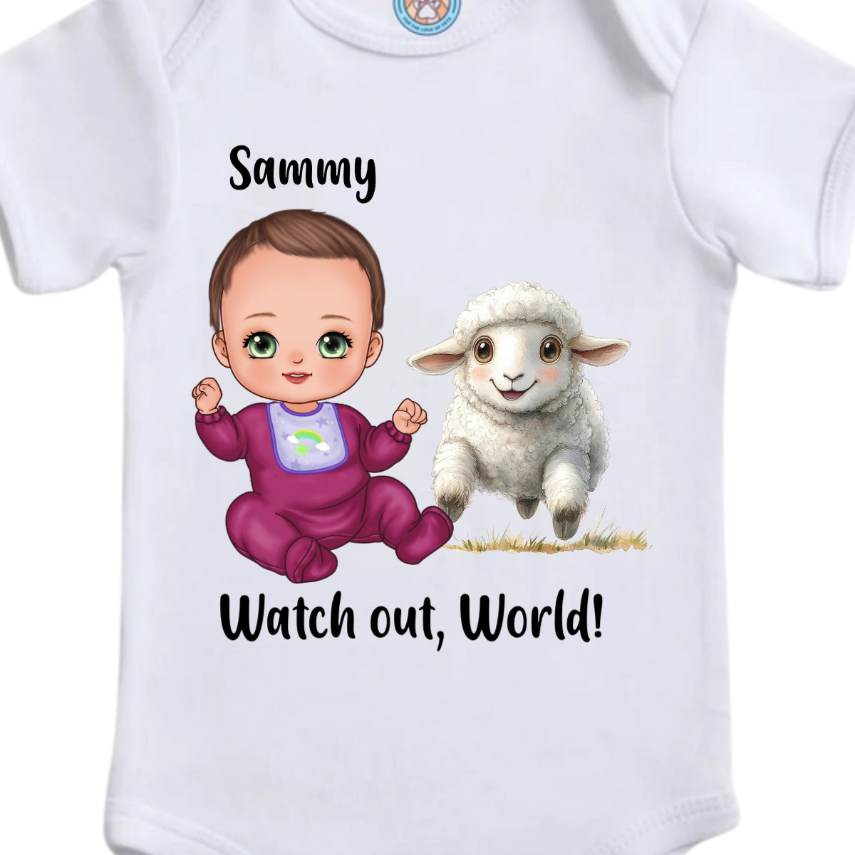 The Lord is  my Shepherd Onesie